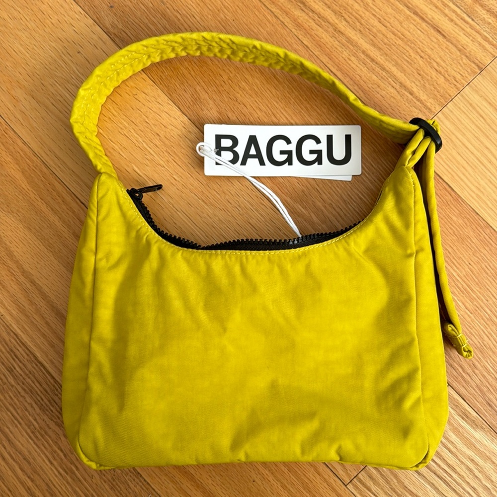 NWT BAGGU Sour Mini Nylon Shoulder Bag